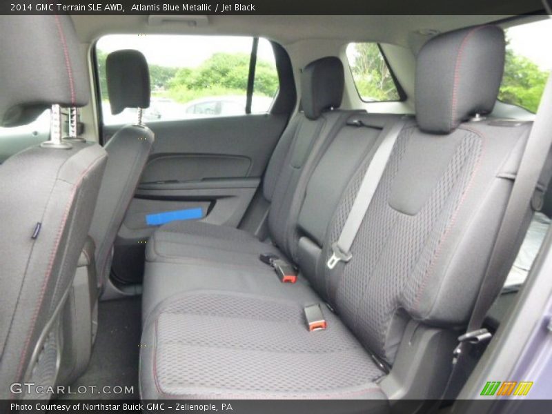 Atlantis Blue Metallic / Jet Black 2014 GMC Terrain SLE AWD
