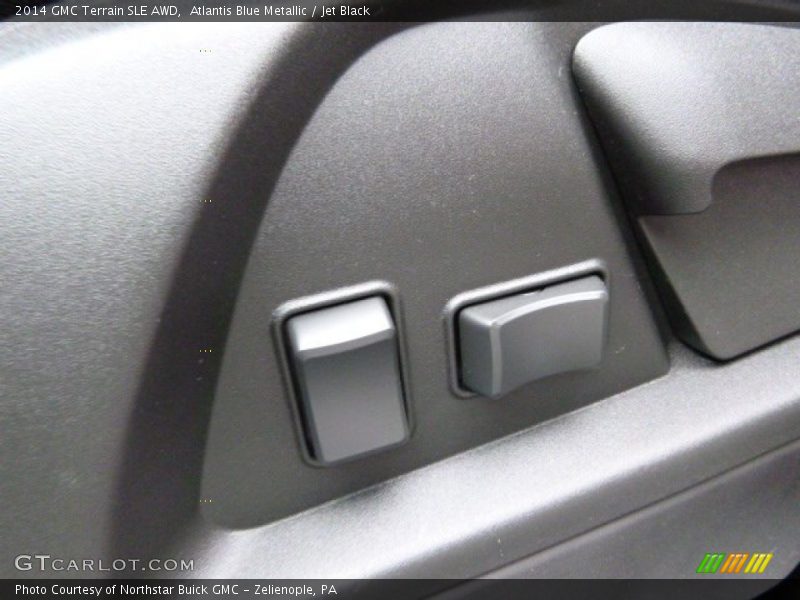Atlantis Blue Metallic / Jet Black 2014 GMC Terrain SLE AWD