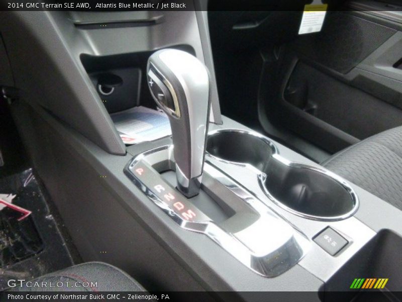 Atlantis Blue Metallic / Jet Black 2014 GMC Terrain SLE AWD