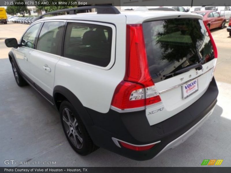 Ice White / Soft Beige 2015 Volvo XC70 T6 AWD