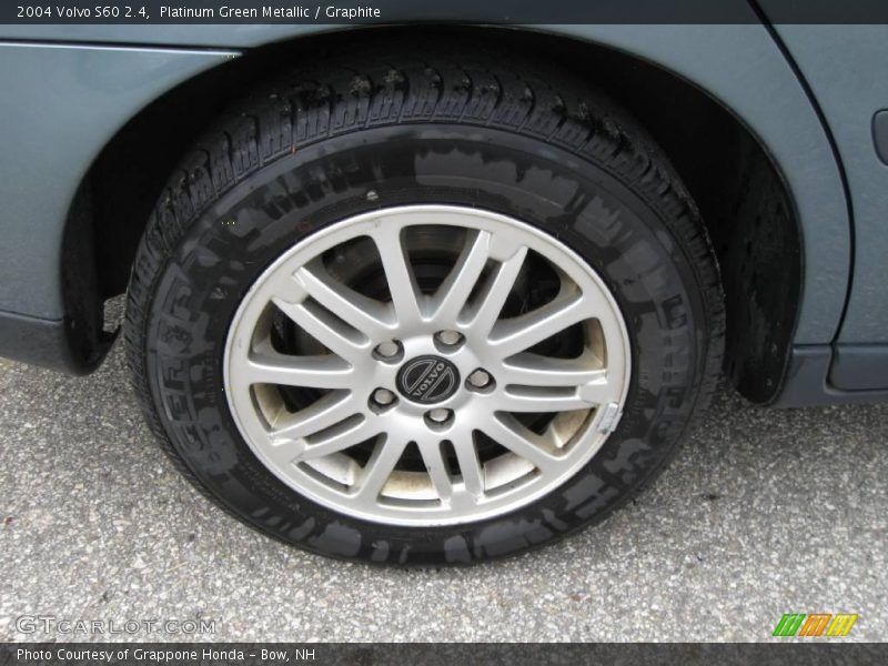 Platinum Green Metallic / Graphite 2004 Volvo S60 2.4