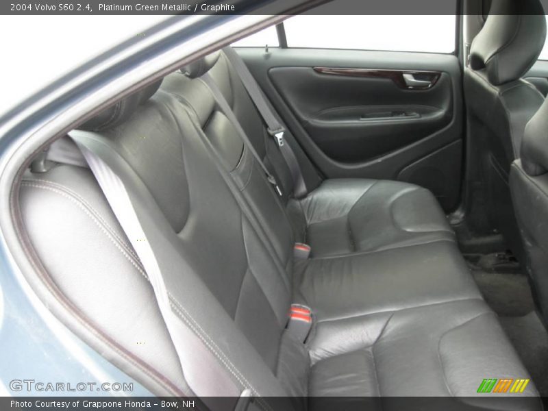 Platinum Green Metallic / Graphite 2004 Volvo S60 2.4