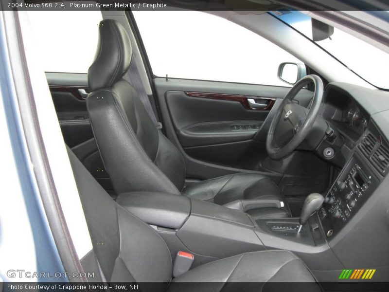 Platinum Green Metallic / Graphite 2004 Volvo S60 2.4