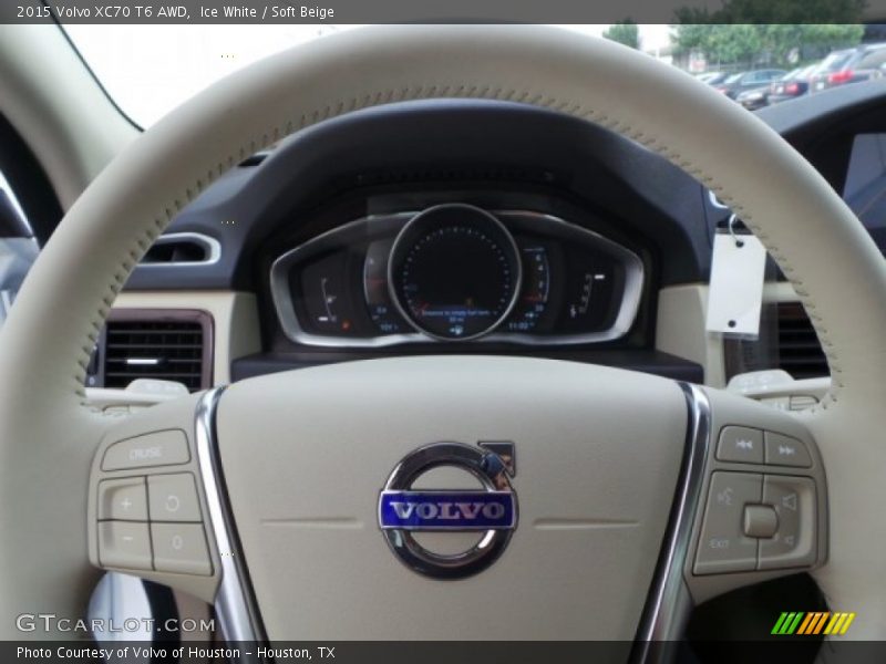  2015 XC70 T6 AWD Steering Wheel