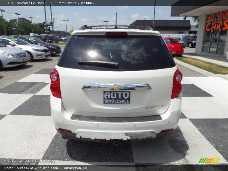 Summit White / Jet Black 2014 Chevrolet Equinox LTZ