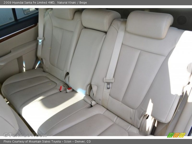 Natural Khaki / Beige 2009 Hyundai Santa Fe Limited 4WD