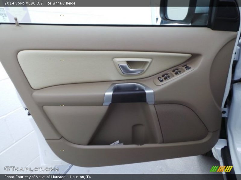Ice White / Beige 2014 Volvo XC90 3.2
