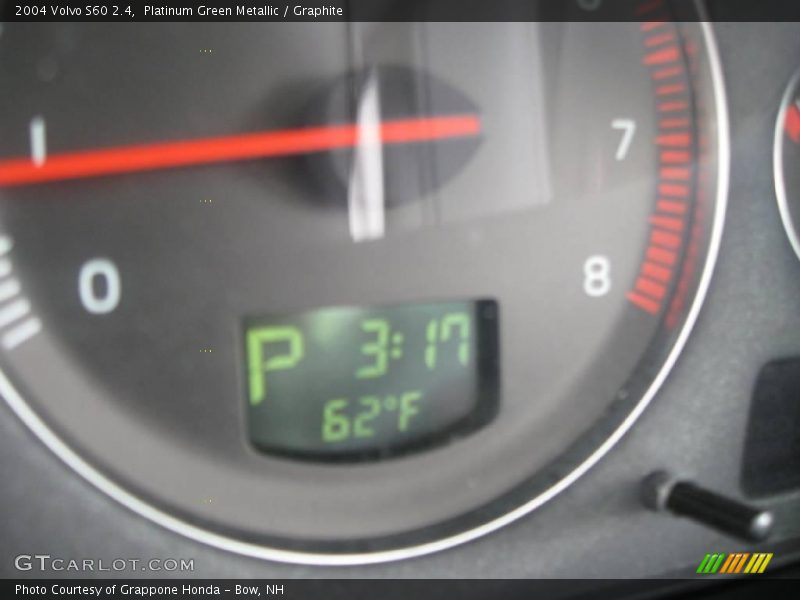 Platinum Green Metallic / Graphite 2004 Volvo S60 2.4