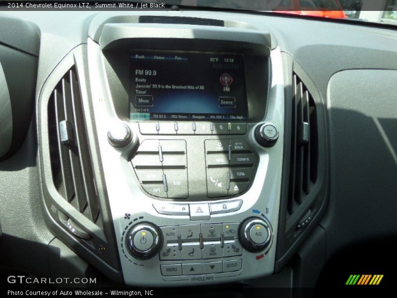 Summit White / Jet Black 2014 Chevrolet Equinox LTZ