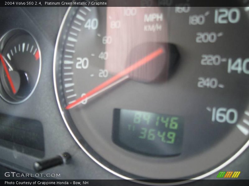 Platinum Green Metallic / Graphite 2004 Volvo S60 2.4