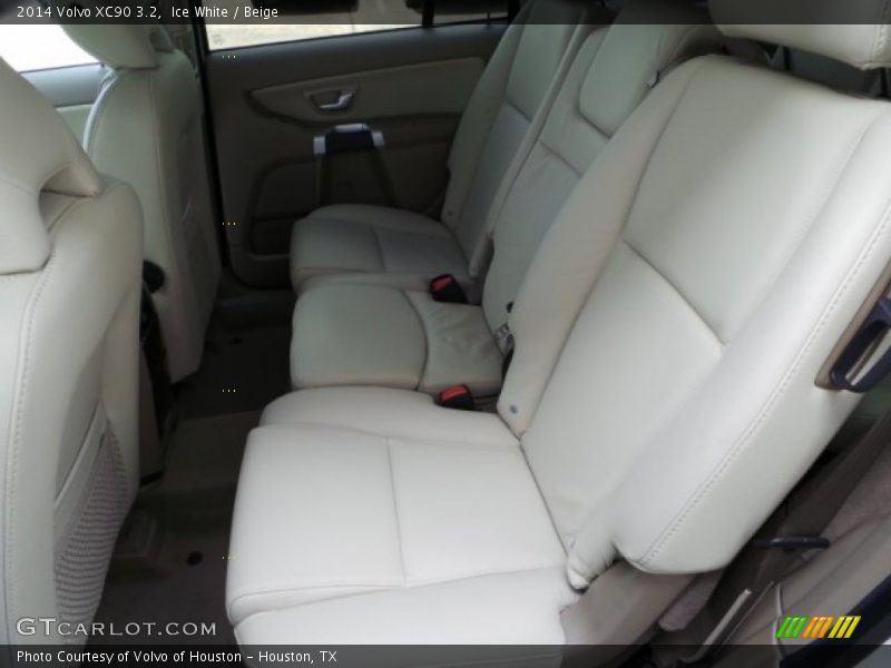 Ice White / Beige 2014 Volvo XC90 3.2