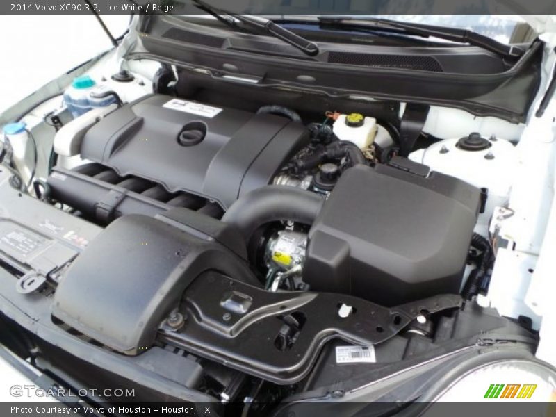 Ice White / Beige 2014 Volvo XC90 3.2