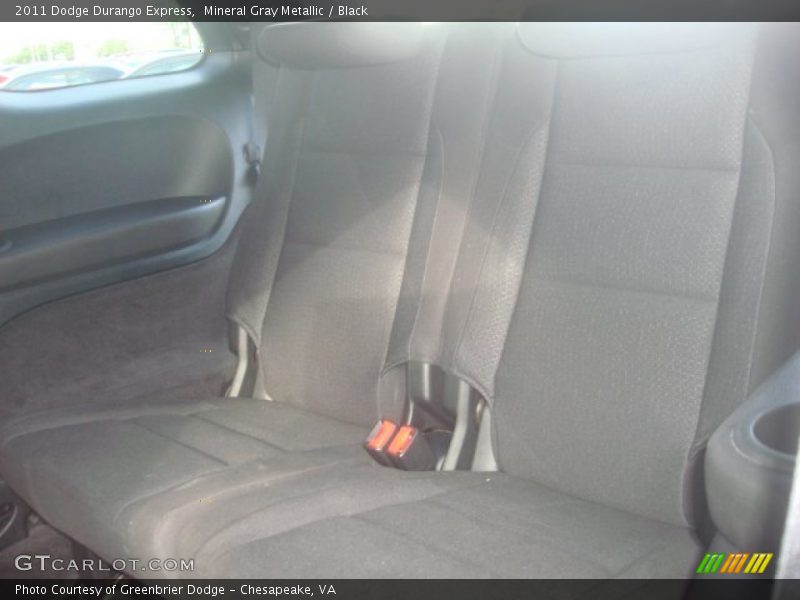 Mineral Gray Metallic / Black 2011 Dodge Durango Express