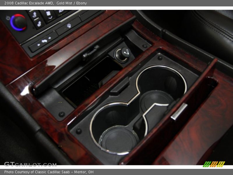 Gold Mist / Ebony 2008 Cadillac Escalade AWD