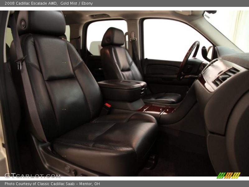 Gold Mist / Ebony 2008 Cadillac Escalade AWD