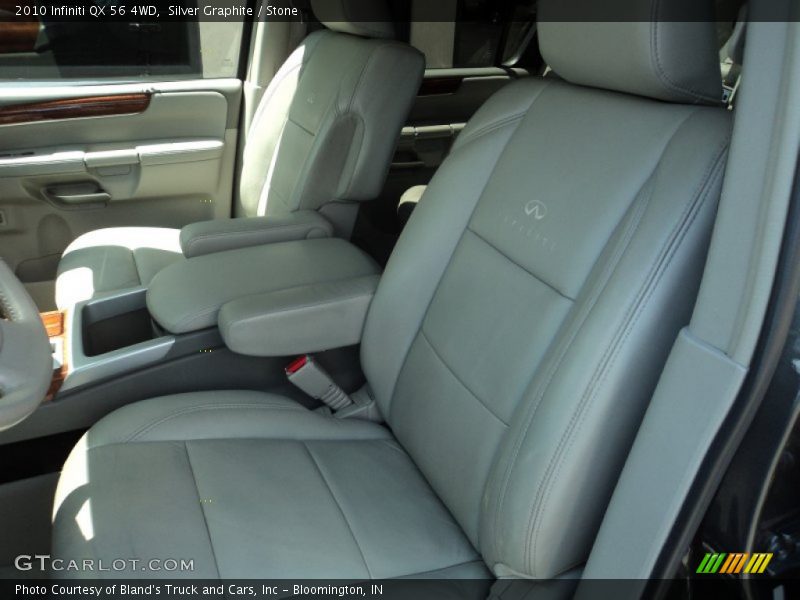 Silver Graphite / Stone 2010 Infiniti QX 56 4WD