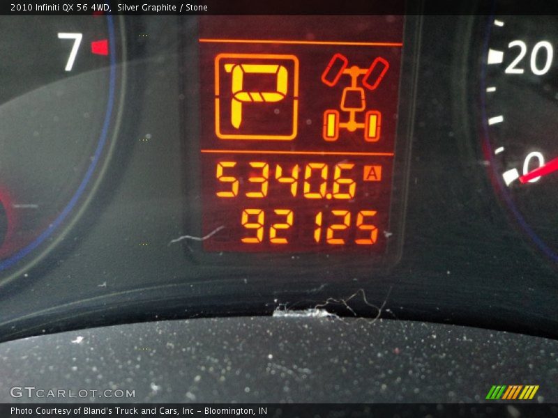Silver Graphite / Stone 2010 Infiniti QX 56 4WD