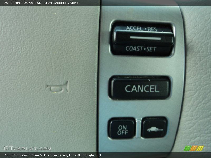 Silver Graphite / Stone 2010 Infiniti QX 56 4WD