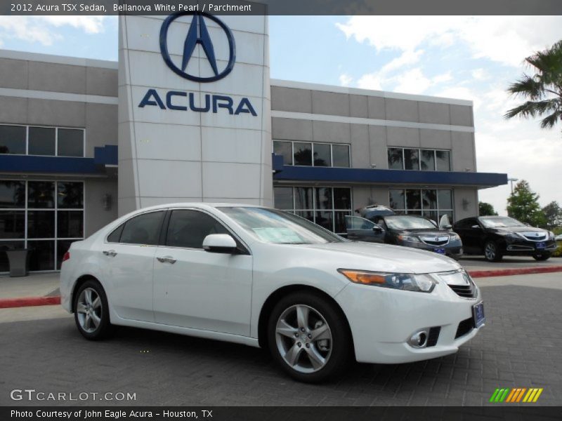 Bellanova White Pearl / Parchment 2012 Acura TSX Sedan