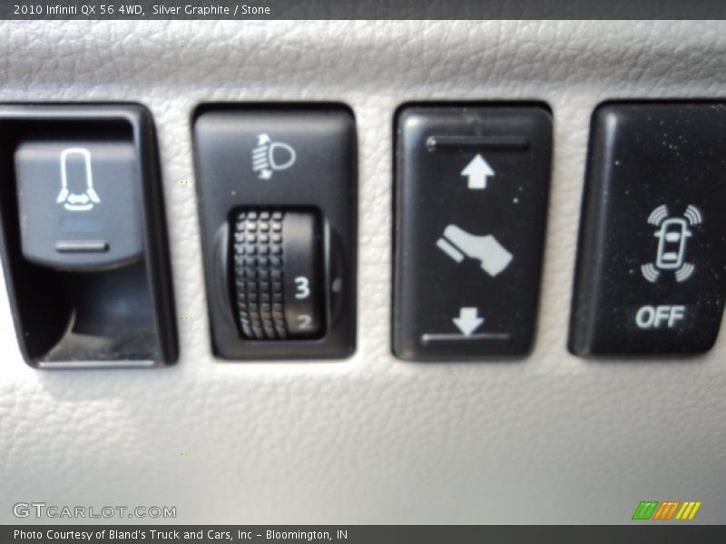 Silver Graphite / Stone 2010 Infiniti QX 56 4WD