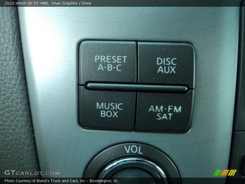 Silver Graphite / Stone 2010 Infiniti QX 56 4WD