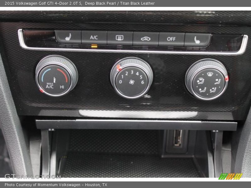 Controls of 2015 Golf GTI 4-Door 2.0T S