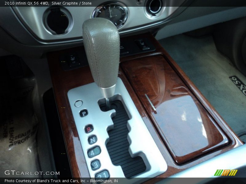 Silver Graphite / Stone 2010 Infiniti QX 56 4WD