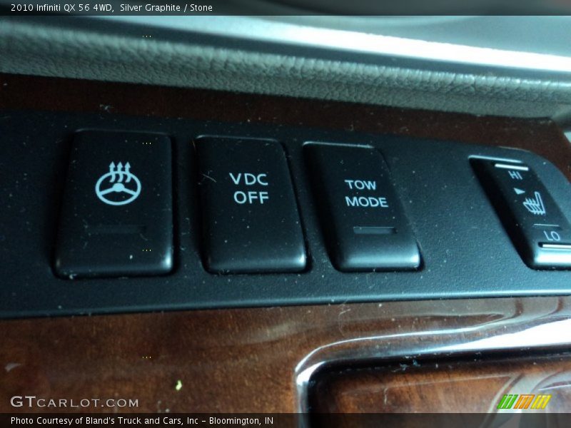 Silver Graphite / Stone 2010 Infiniti QX 56 4WD