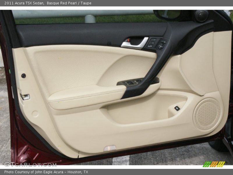 Door Panel of 2011 TSX Sedan