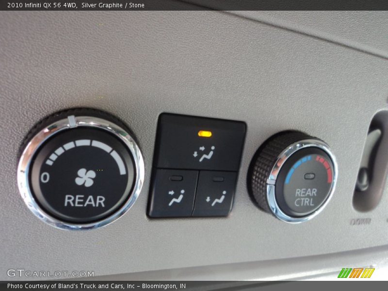 Silver Graphite / Stone 2010 Infiniti QX 56 4WD