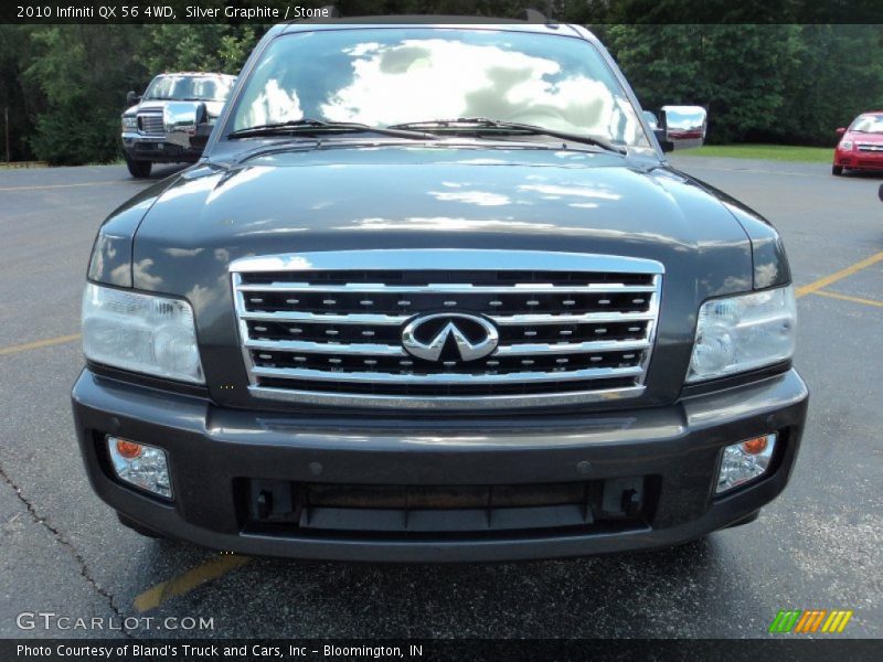 Silver Graphite / Stone 2010 Infiniti QX 56 4WD