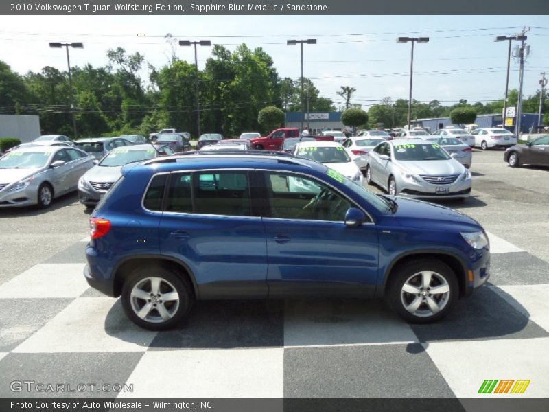 Sapphire Blue Metallic / Sandstone 2010 Volkswagen Tiguan Wolfsburg Edition