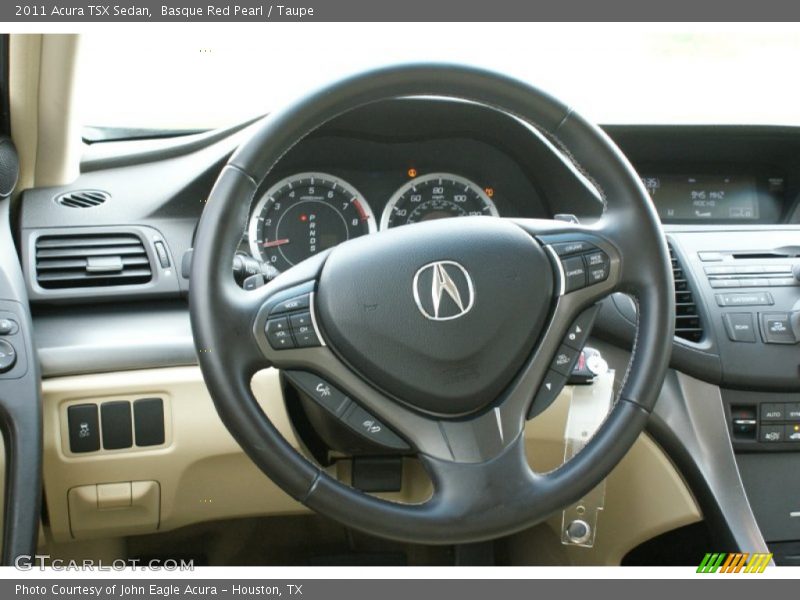  2011 TSX Sedan Steering Wheel