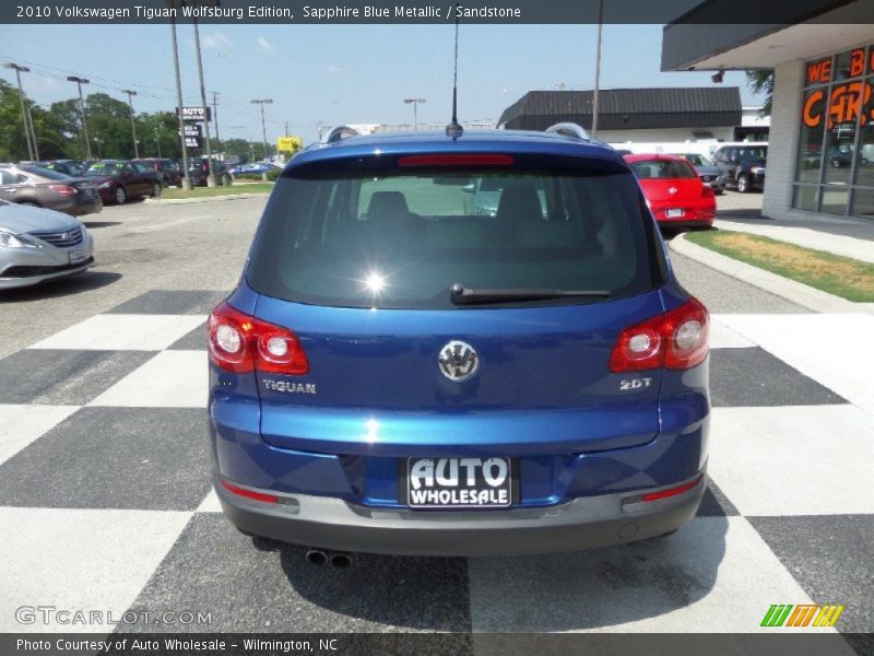 Sapphire Blue Metallic / Sandstone 2010 Volkswagen Tiguan Wolfsburg Edition