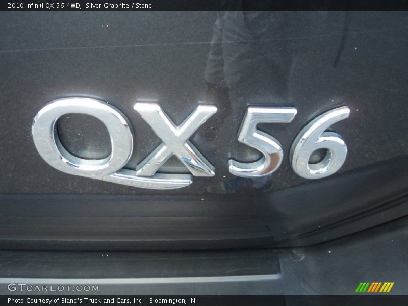 Silver Graphite / Stone 2010 Infiniti QX 56 4WD