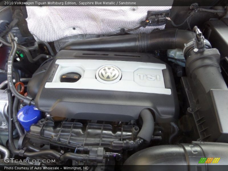 Sapphire Blue Metallic / Sandstone 2010 Volkswagen Tiguan Wolfsburg Edition