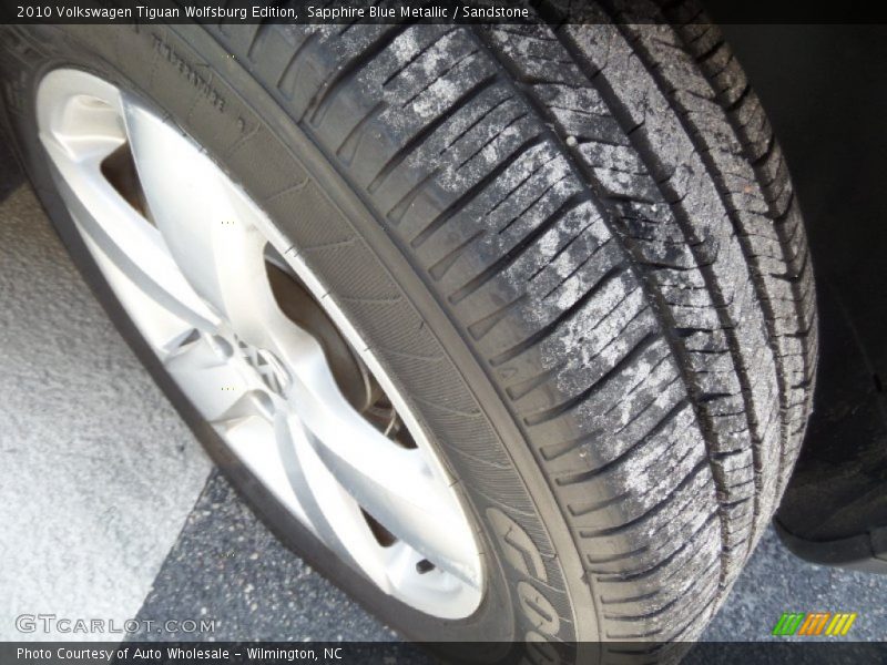 Sapphire Blue Metallic / Sandstone 2010 Volkswagen Tiguan Wolfsburg Edition