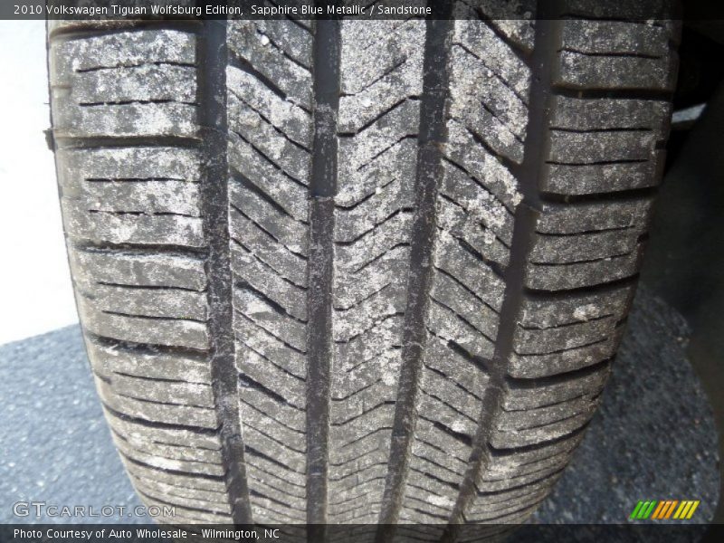 Sapphire Blue Metallic / Sandstone 2010 Volkswagen Tiguan Wolfsburg Edition