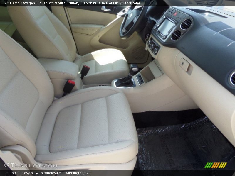 Sapphire Blue Metallic / Sandstone 2010 Volkswagen Tiguan Wolfsburg Edition