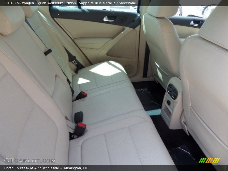 Sapphire Blue Metallic / Sandstone 2010 Volkswagen Tiguan Wolfsburg Edition