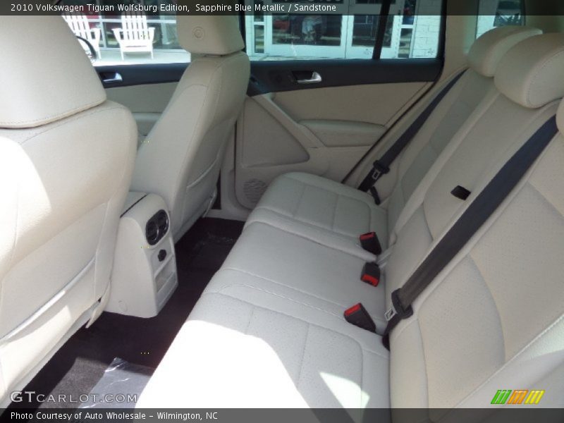 Sapphire Blue Metallic / Sandstone 2010 Volkswagen Tiguan Wolfsburg Edition
