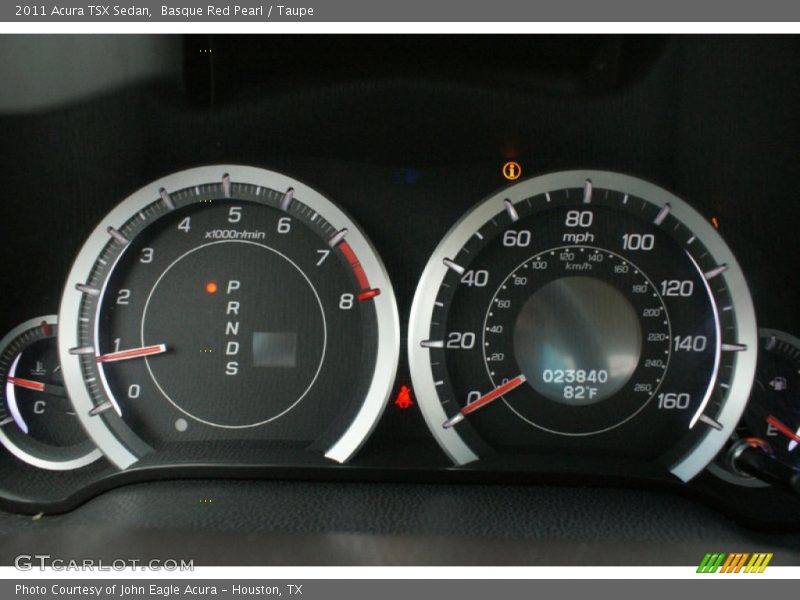  2011 TSX Sedan Sedan Gauges