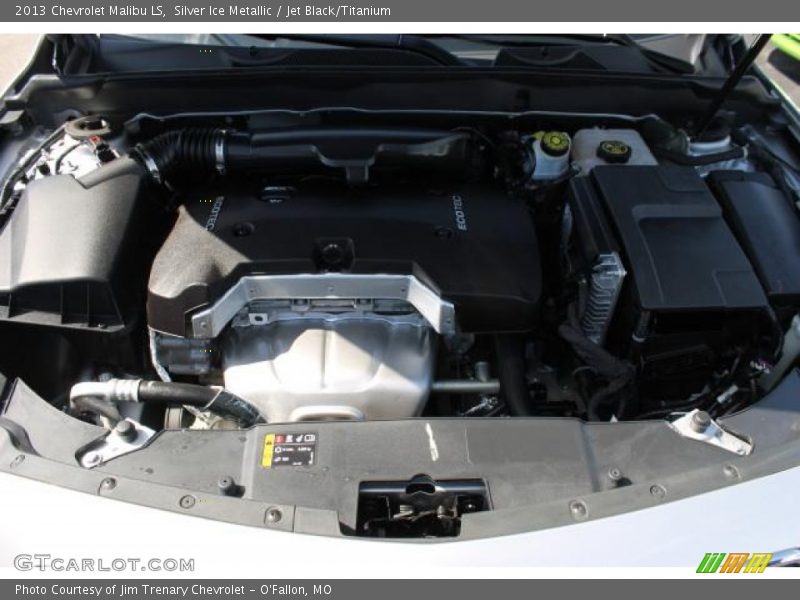 Silver Ice Metallic / Jet Black/Titanium 2013 Chevrolet Malibu LS