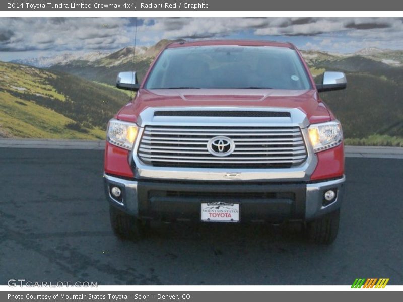 Radiant Red / Graphite 2014 Toyota Tundra Limited Crewmax 4x4