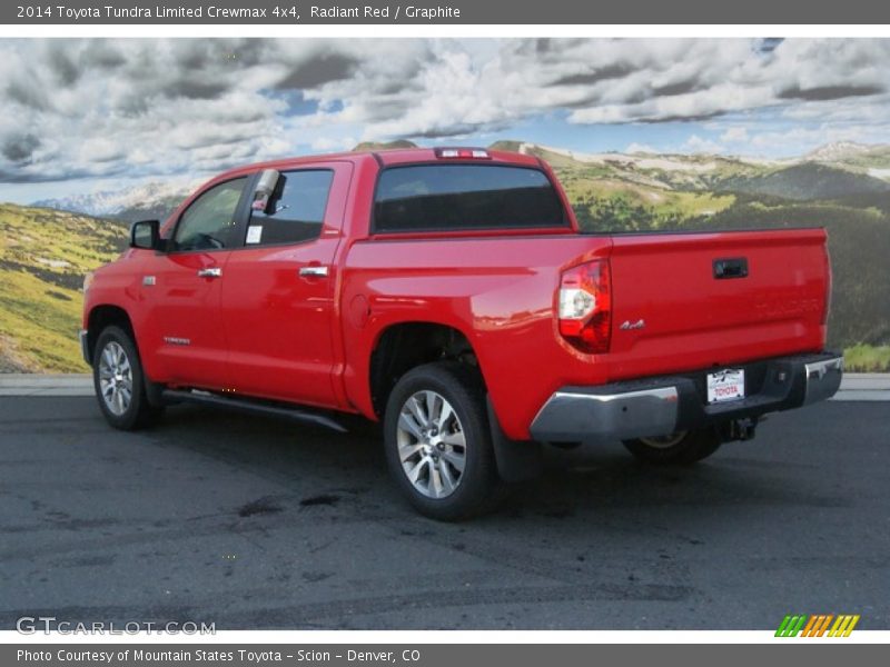 Radiant Red / Graphite 2014 Toyota Tundra Limited Crewmax 4x4