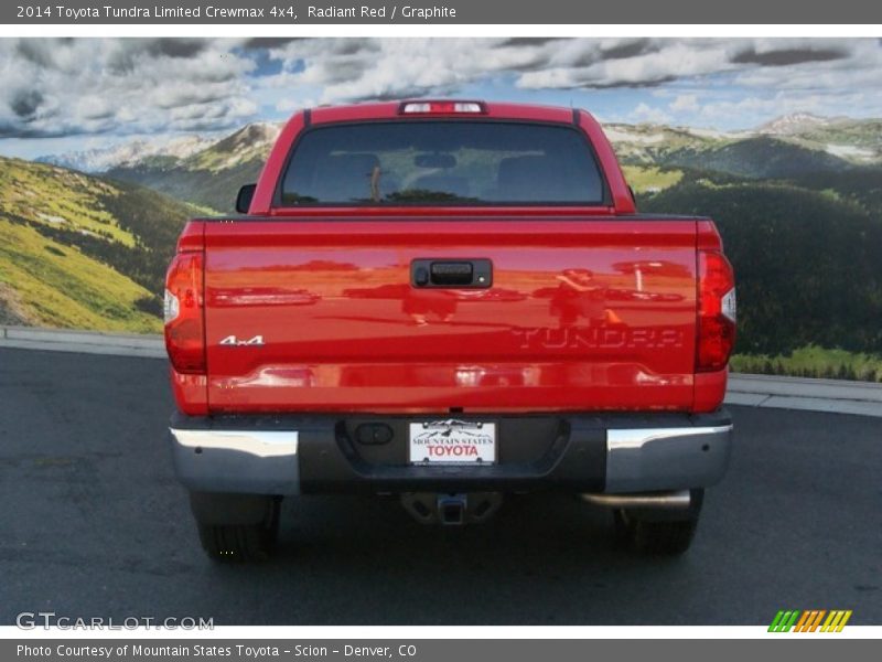 Radiant Red / Graphite 2014 Toyota Tundra Limited Crewmax 4x4