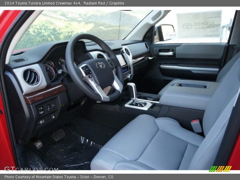 Radiant Red / Graphite 2014 Toyota Tundra Limited Crewmax 4x4