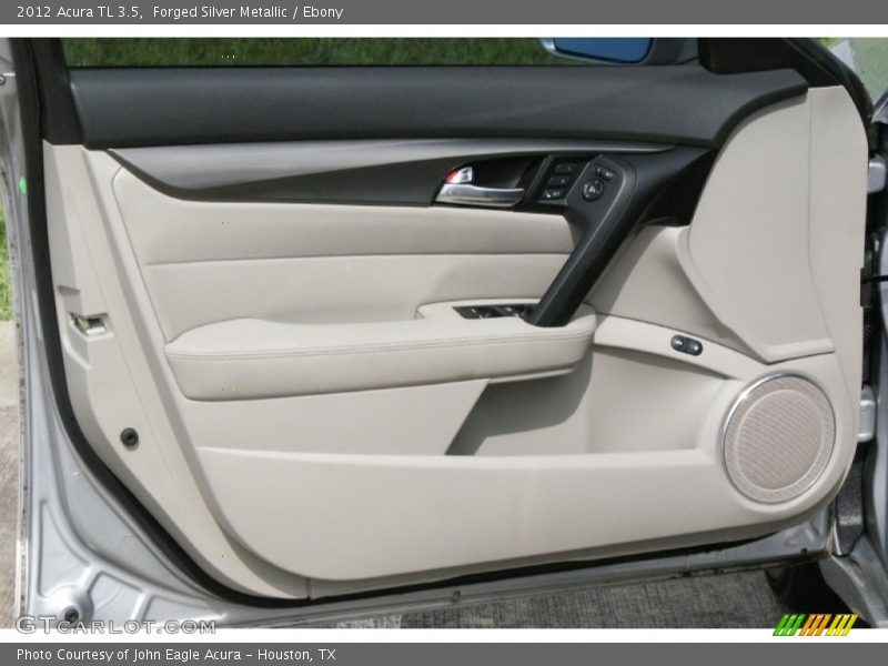 Forged Silver Metallic / Ebony 2012 Acura TL 3.5