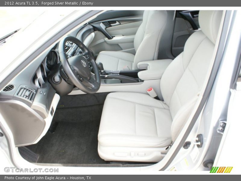 Forged Silver Metallic / Ebony 2012 Acura TL 3.5