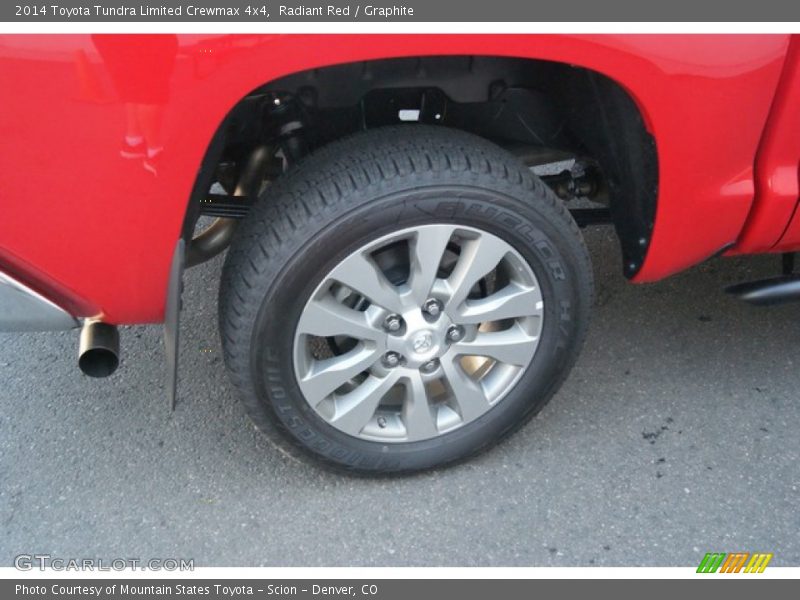 Radiant Red / Graphite 2014 Toyota Tundra Limited Crewmax 4x4